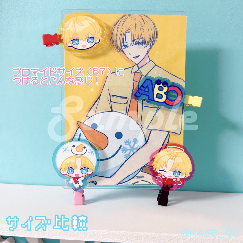 【6月以降発送】ヘアクリップ ABOver.GTA