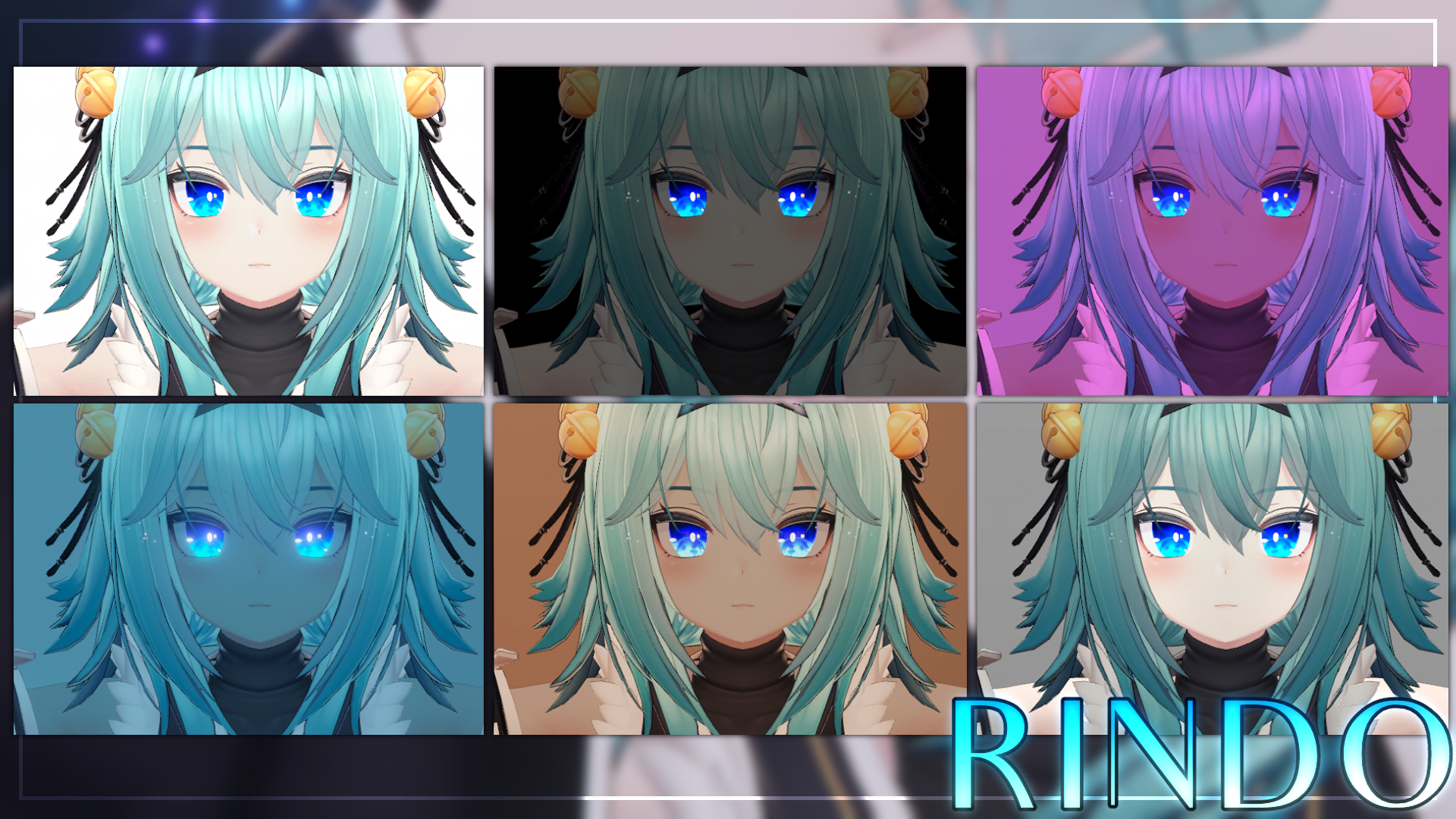 [VRChat] Crystal Eyes for 竜胆 (Rindo) カリン用 (Karin) - Hitsuu's Den - BOOTH