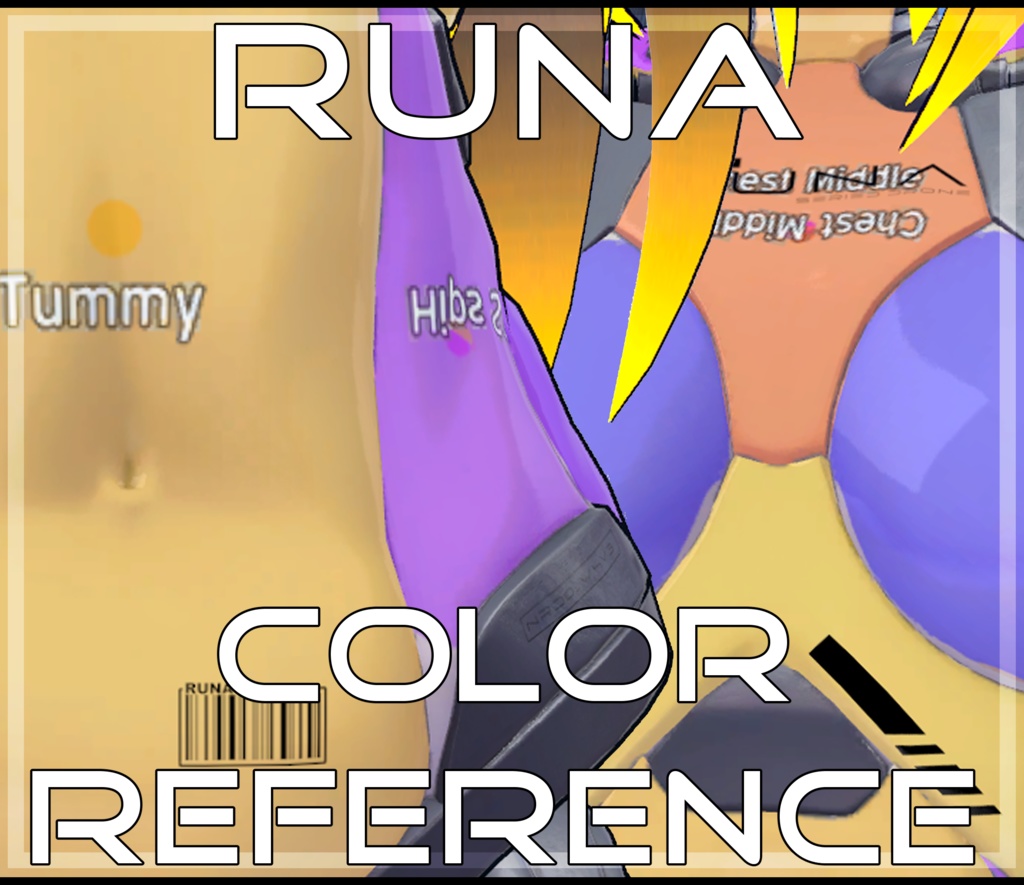 ルナ[LUNA] - Plate Color Reference