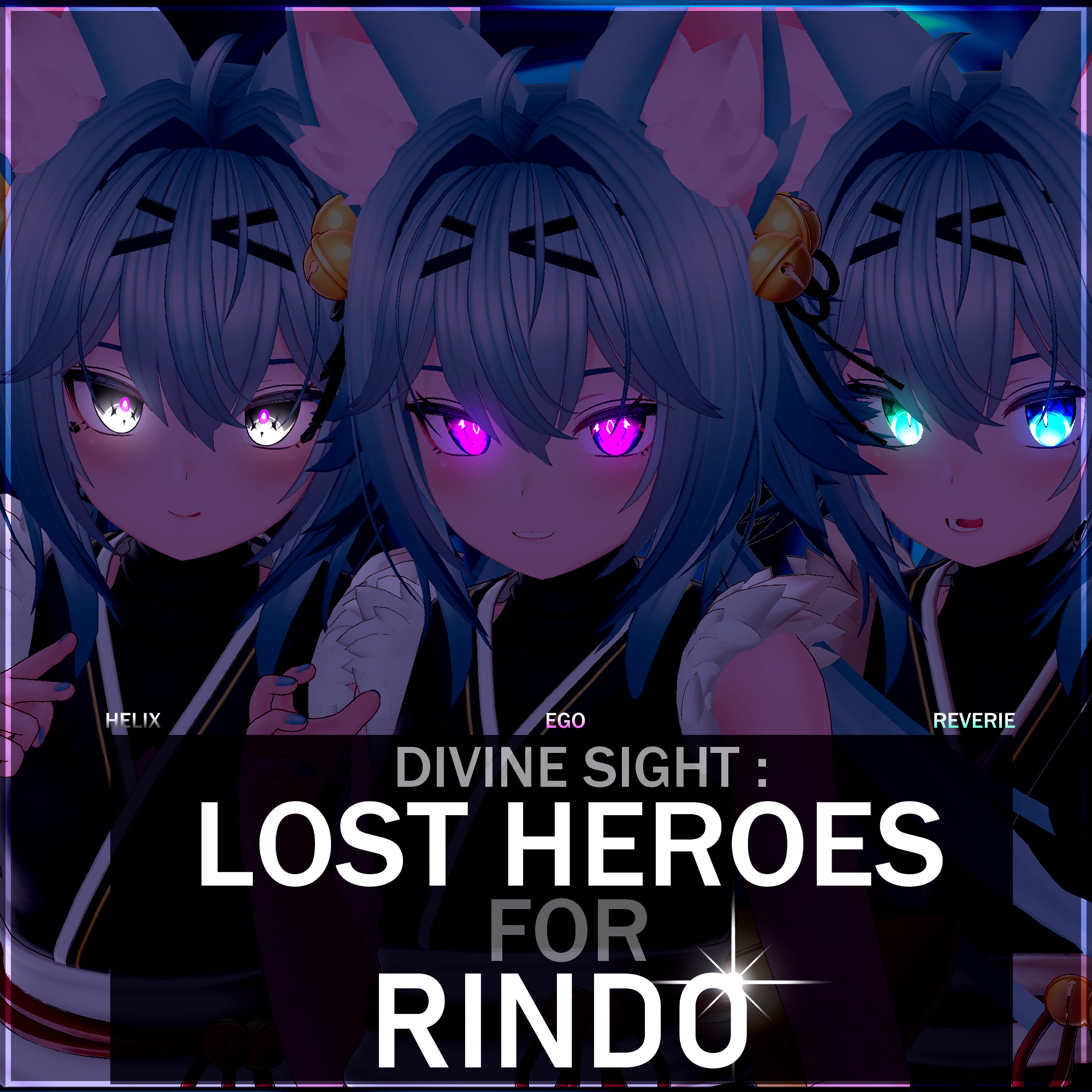 [VRChat] Divine Sight - Lost Heroes for Rindo「竜胆」[Pack]