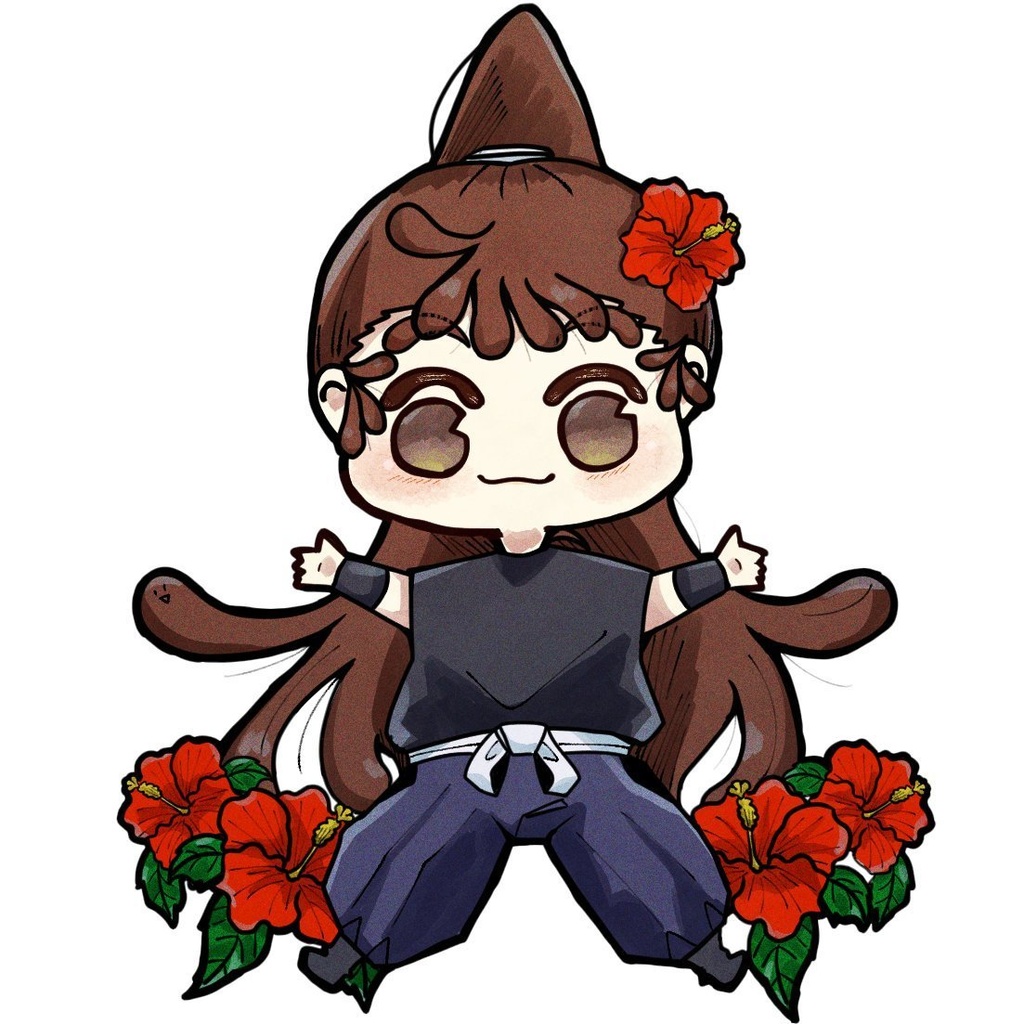 花と五年生 アクリルキーホルダー