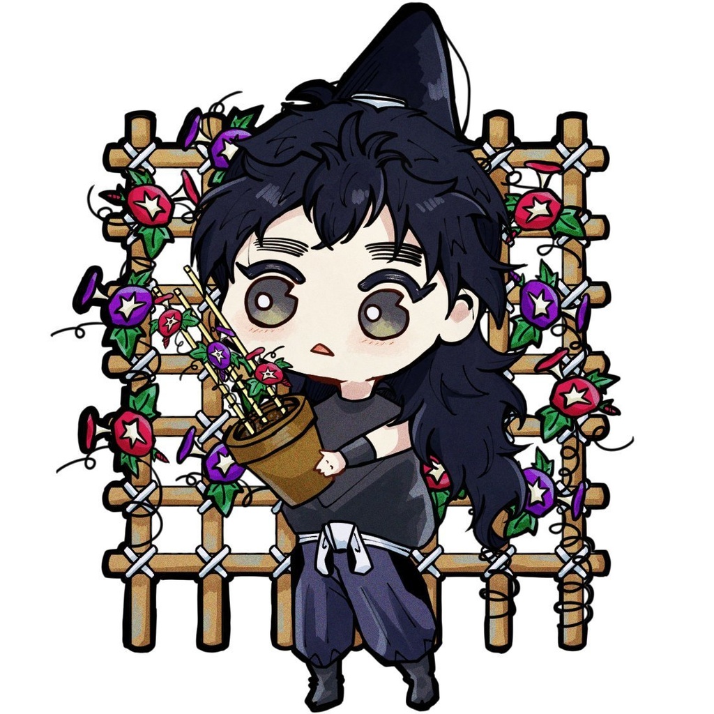 花と五年生 アクリルキーホルダー