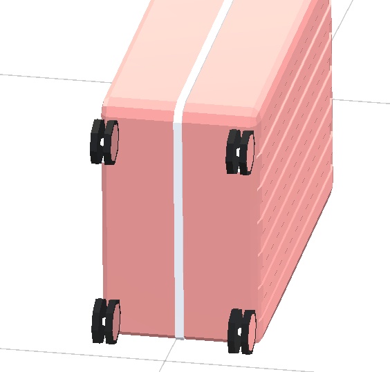【3D】キャリーバッグ【FBX】