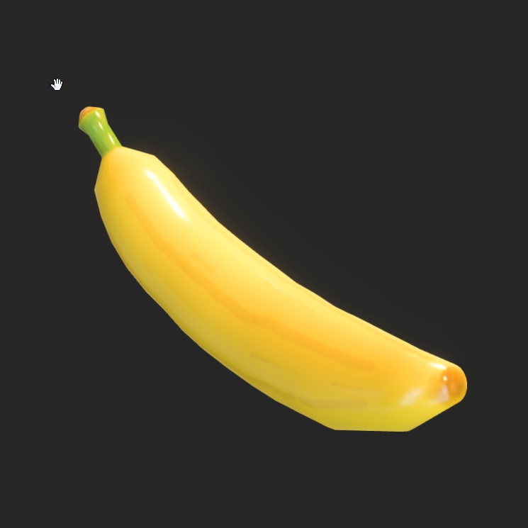 【3D】バナナ