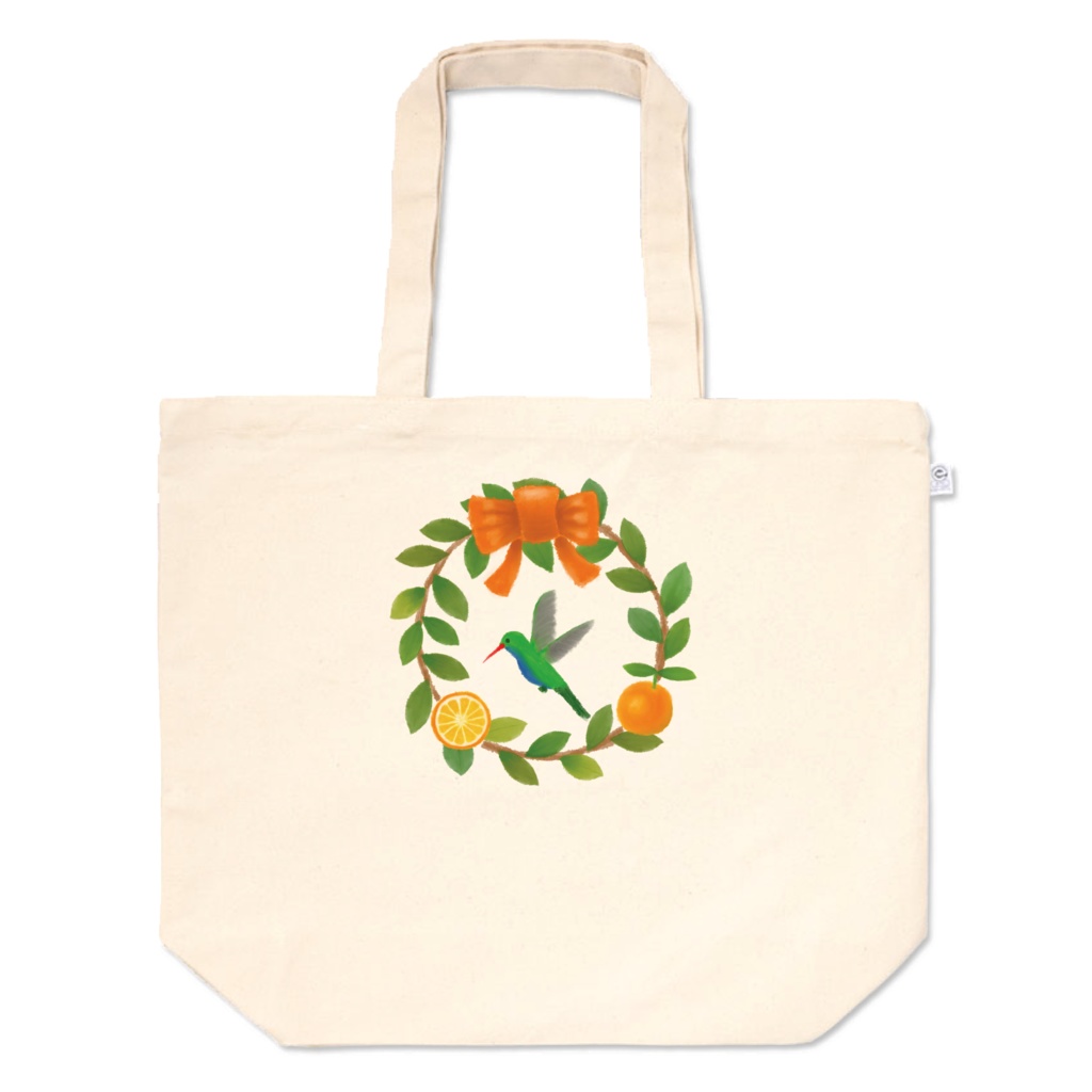 ハチドリとオレンジ