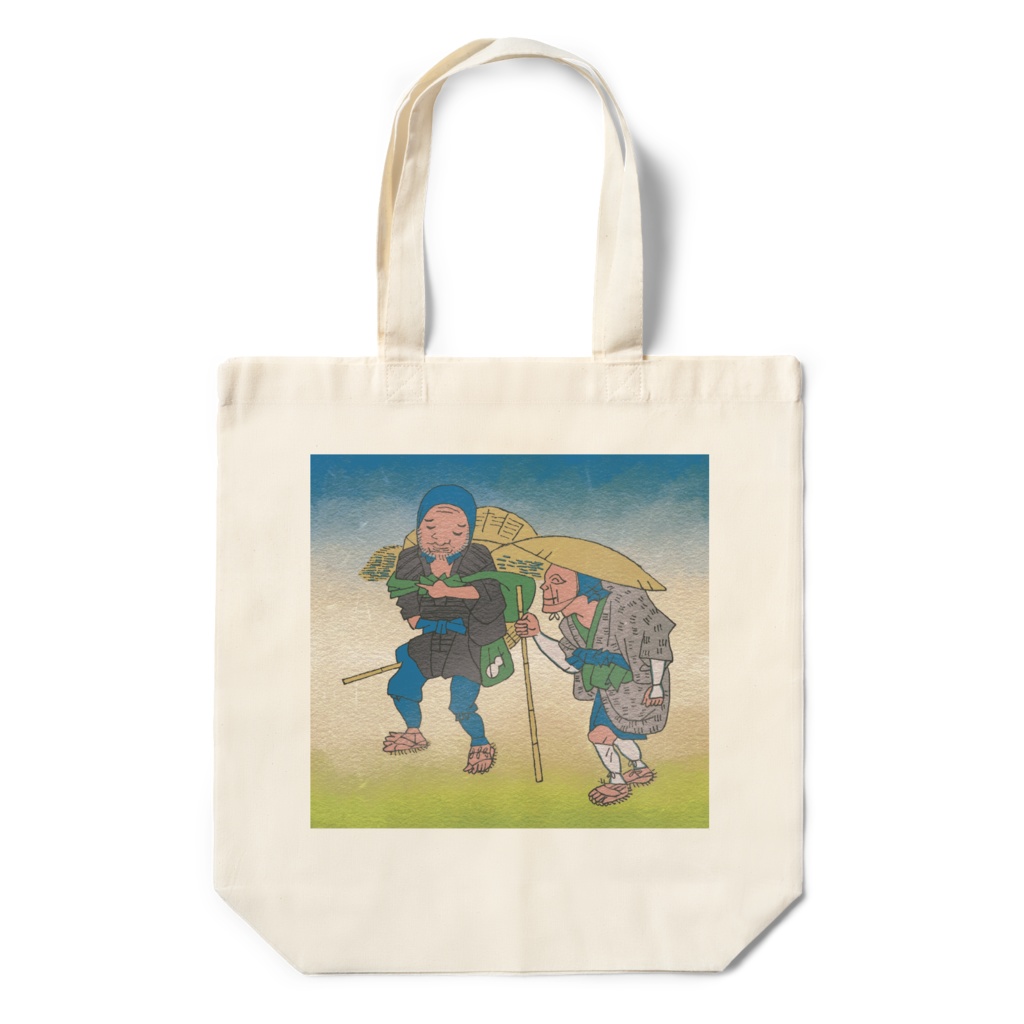 浮世絵エコバッグ