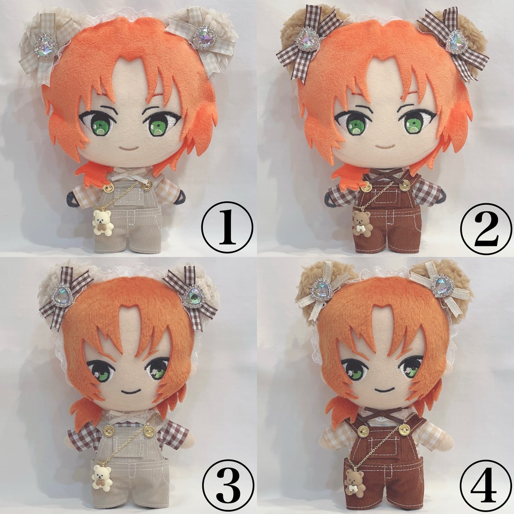 くまセット(コーデュロイ)