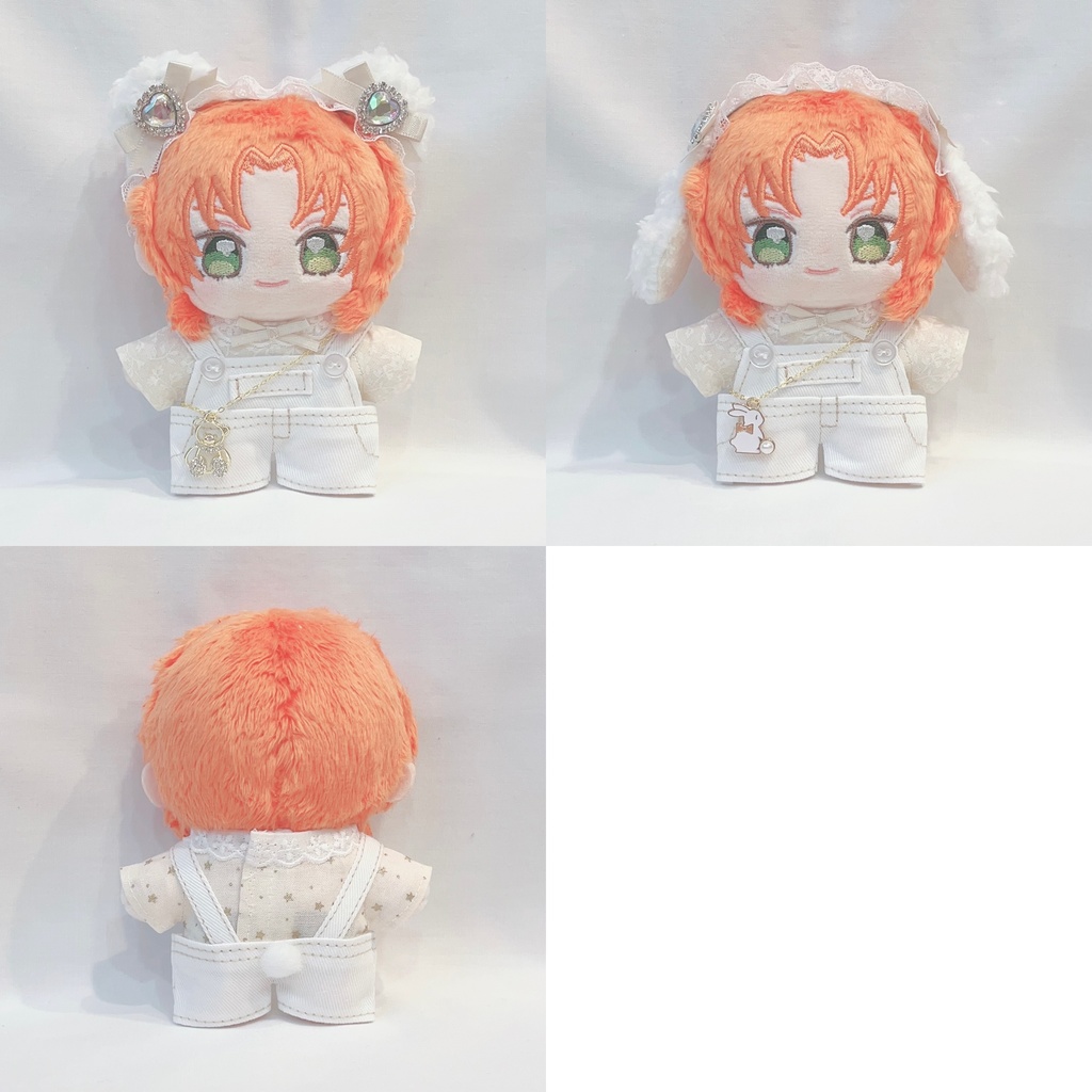 くま・うさぎセット(ピンク・水色・アイボリー)