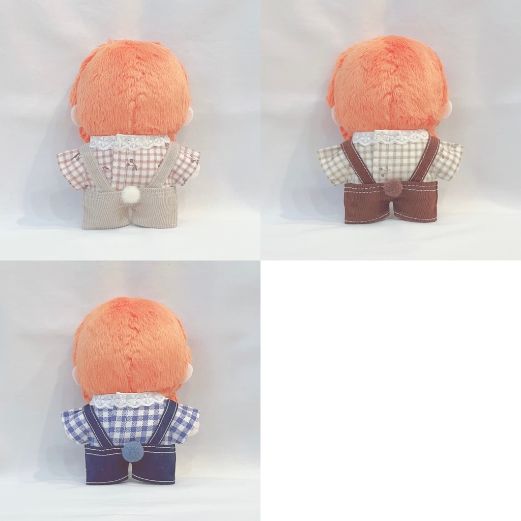 くま・うさぎセット(ベージュ・ブラウン・紺) さくらんぼ