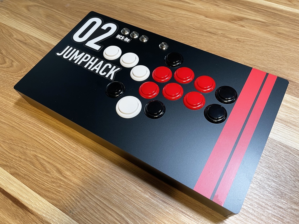 【販売終了】JumpHack02R スト6向けレバーレスコントローラー PC/Switch対応