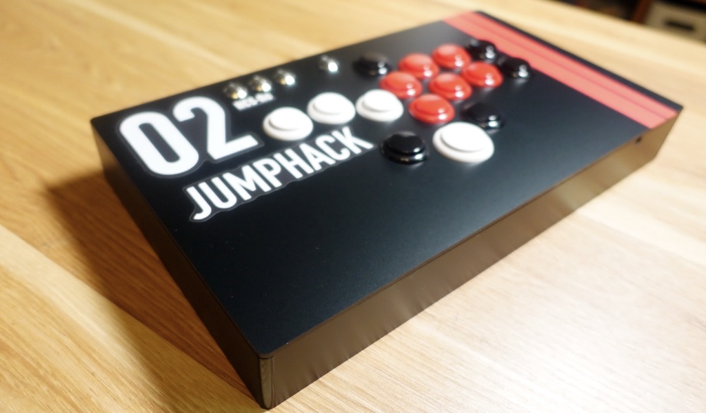 【販売終了】JumpHack02R スト6向けレバーレスコントローラー PC/Switch対応