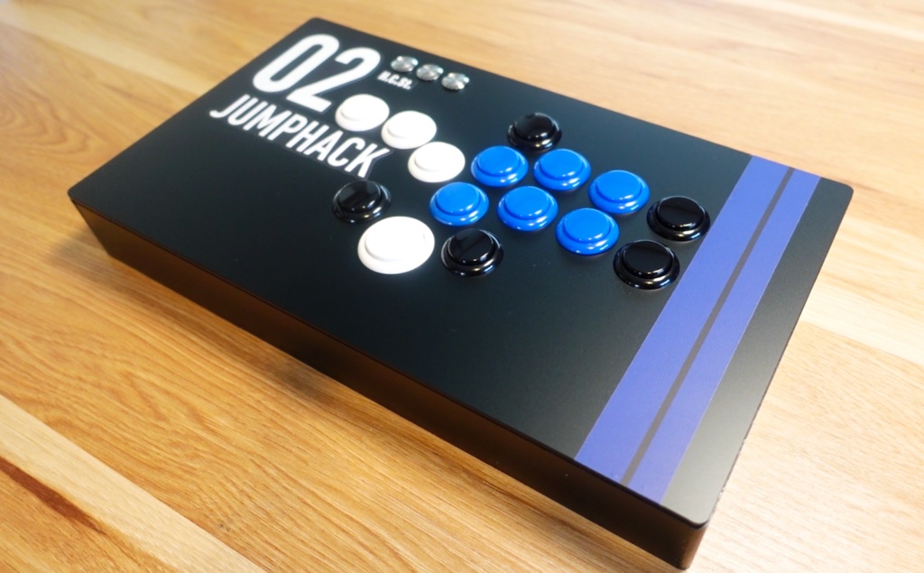 【販売終了】JumpHack02NR スト6向けレバーレスコントローラー PC/Switch対応