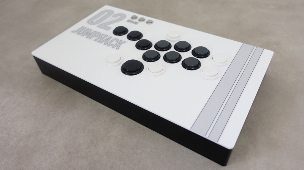 JumpHack02W スト6向けレバーレスコントローラー PC/Switch対応
