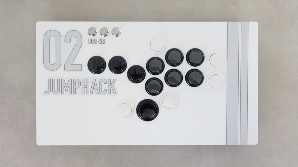 JumpHack02W スト6向けレバーレスコントローラー PC/Switch対応