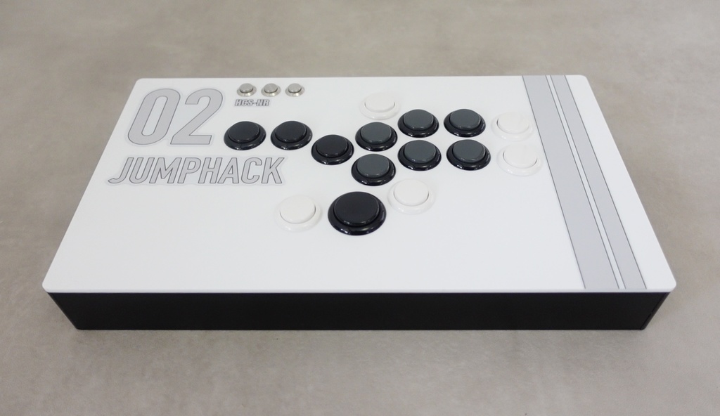 JumpHack02W スト6向けレバーレスコントローラー PC/Switch対応