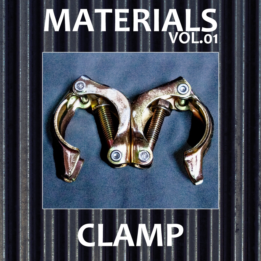 【資材の音】Materials Vol.01 Clamp【効果音素材集】