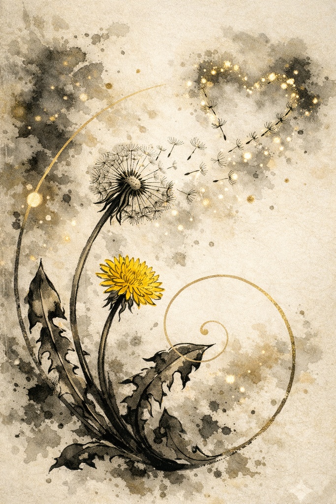 【無料配布】コラージュ用素材「奇跡の綿毛」 (透過PNG)