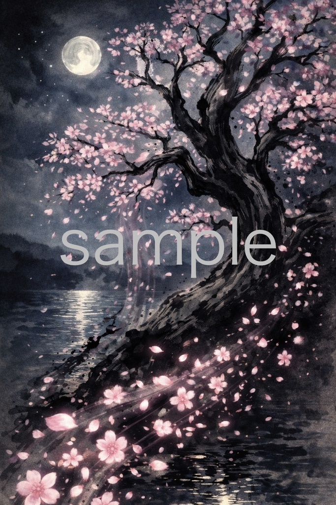 【開運待ち受け】内なる魅力を開花させる「精神の美・桜」 (スマホ壁紙 3枚セット)