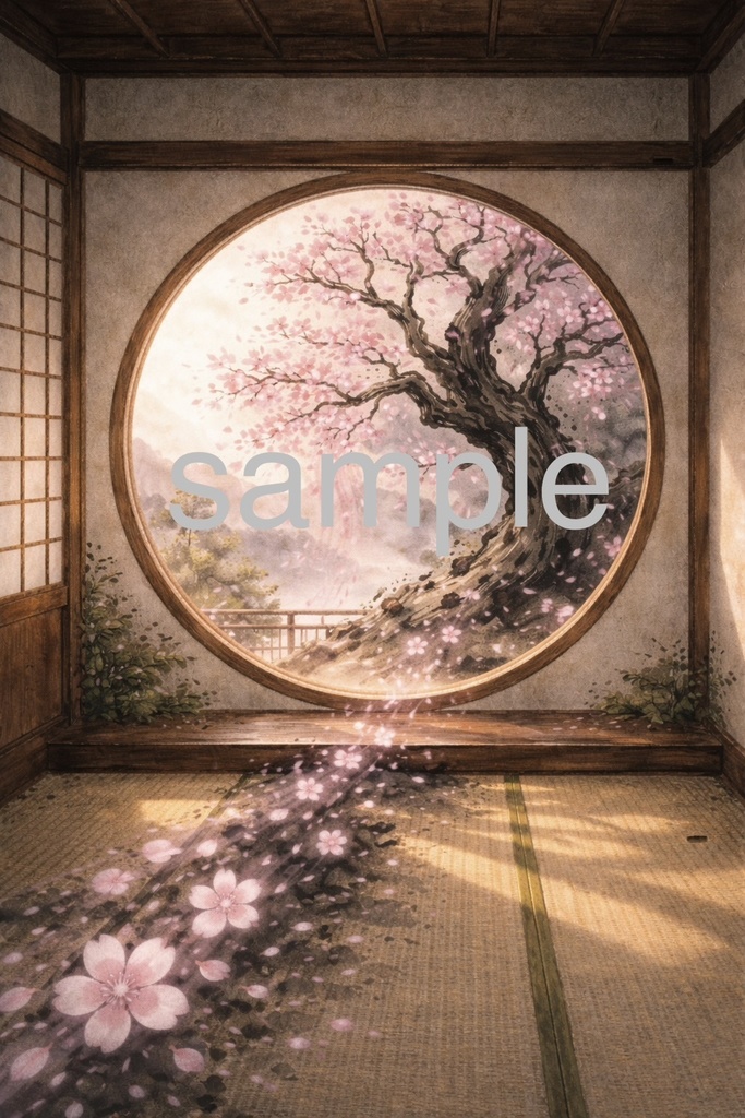 【開運待ち受け】内なる魅力を開花させる「精神の美・桜」 (スマホ壁紙 3枚セット)