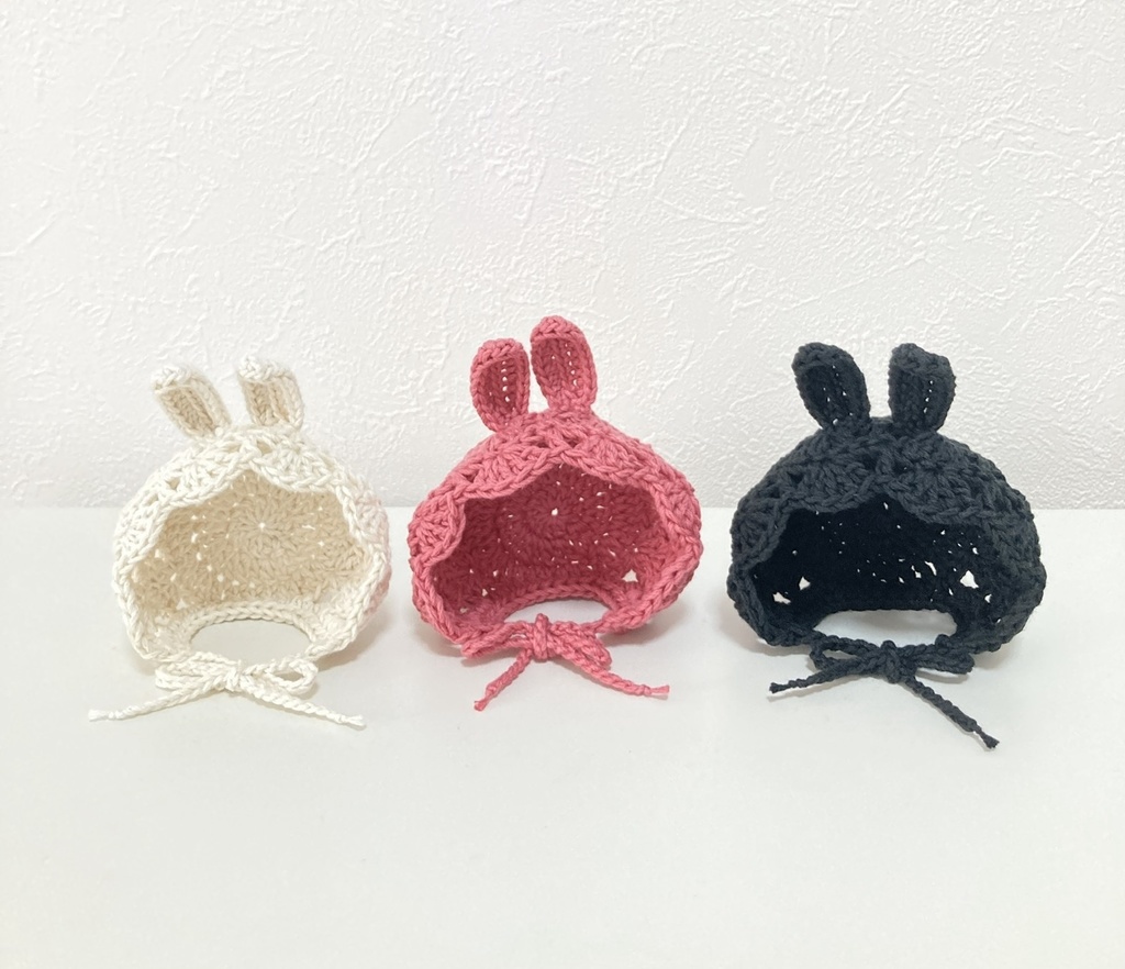 うさぎさんボンネット