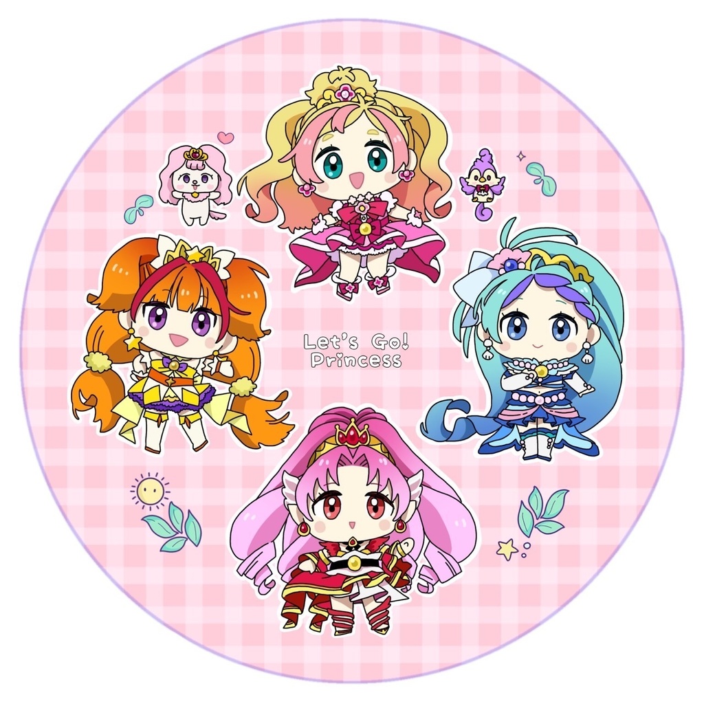 姫プリ吸水性コースター