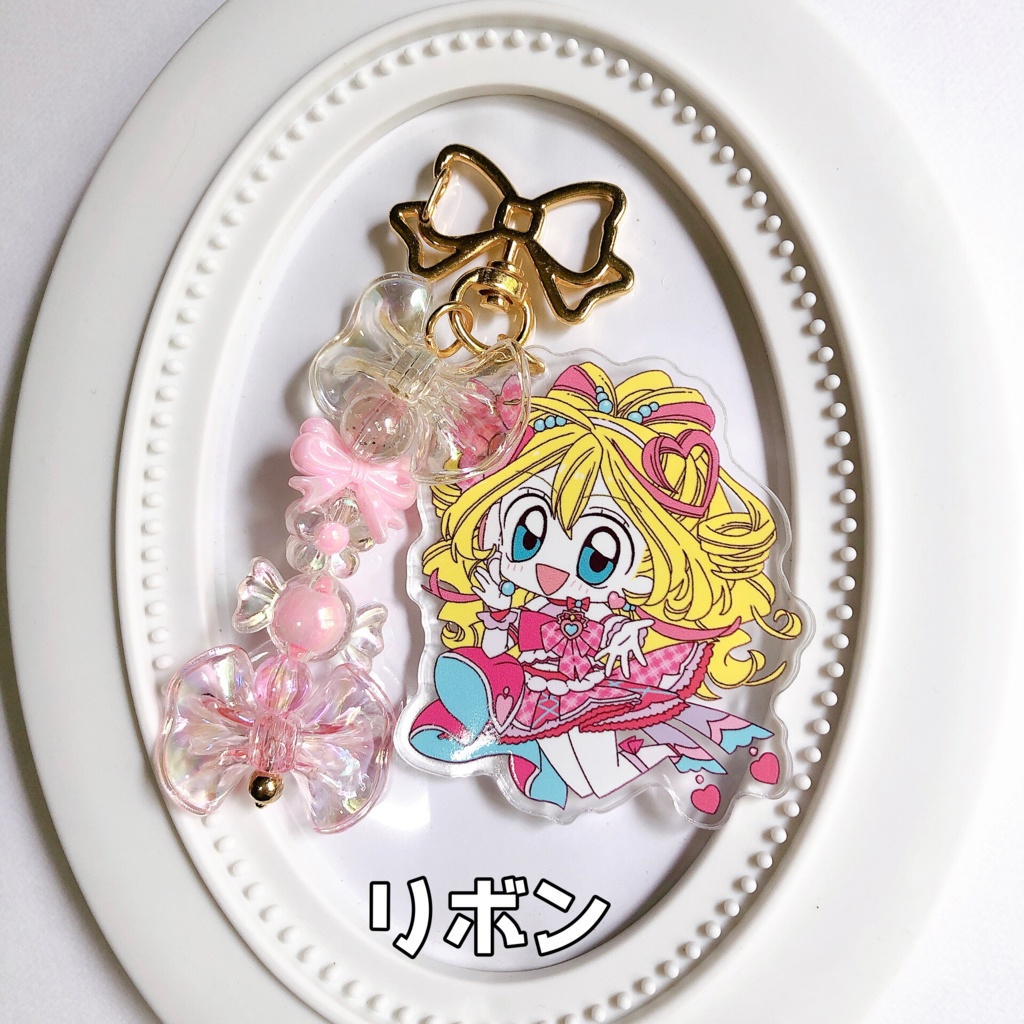 キュアアイドル/ビーズ付きアクキー