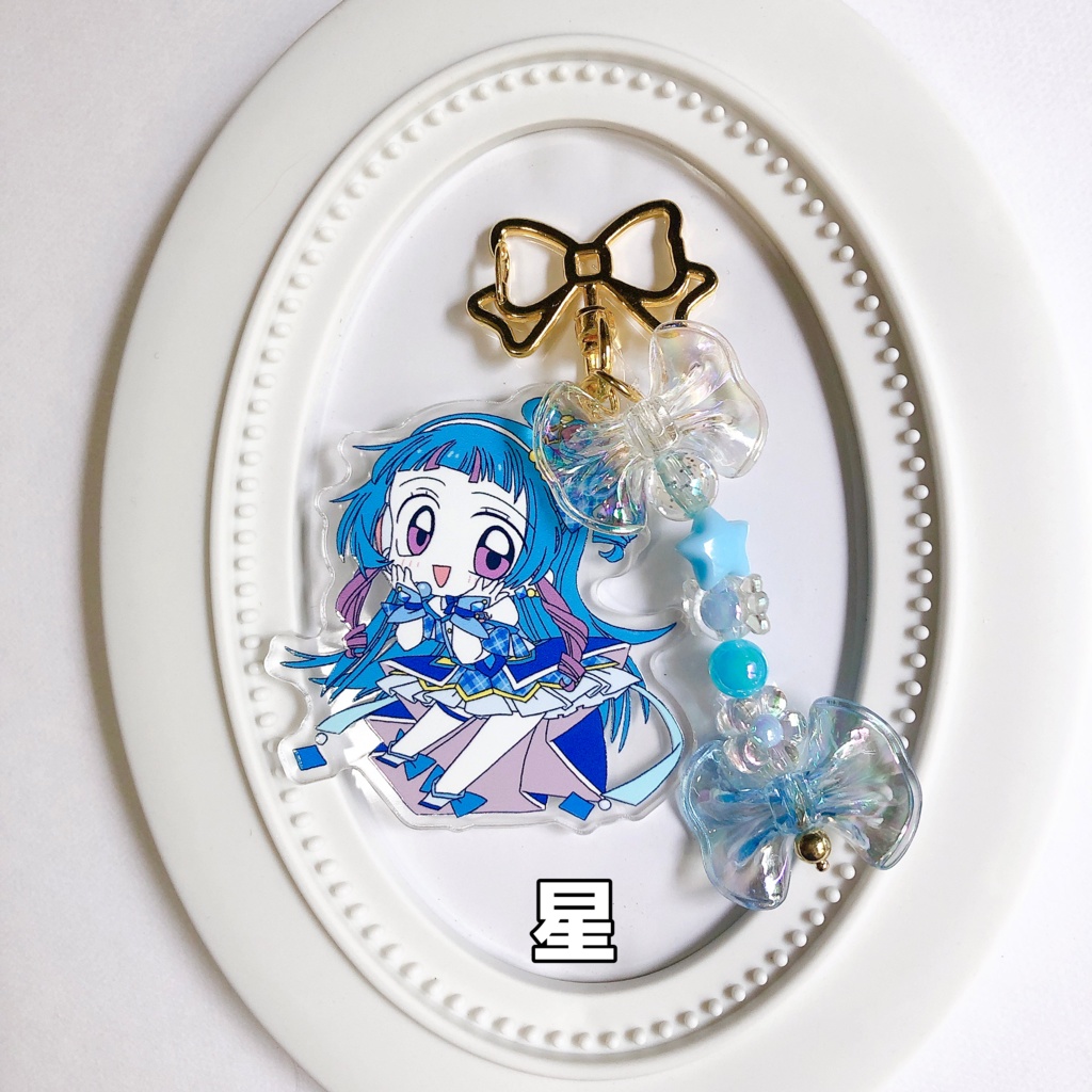 キュアウィンク/ビーズ付きアクキー