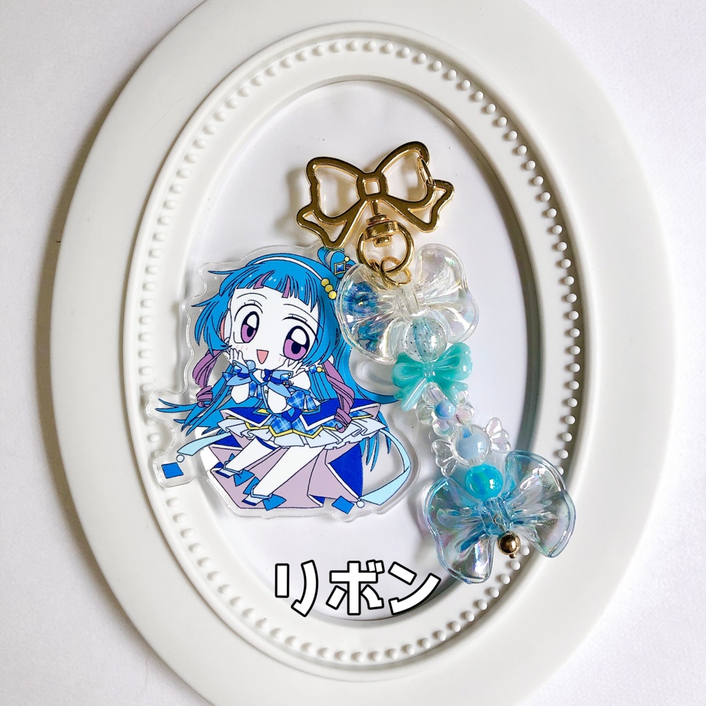 キュアウィンク/ビーズ付きアクキー