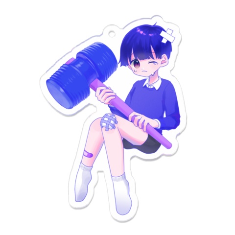 ピコピコハンマーとヒト✊🏻アクキーたち