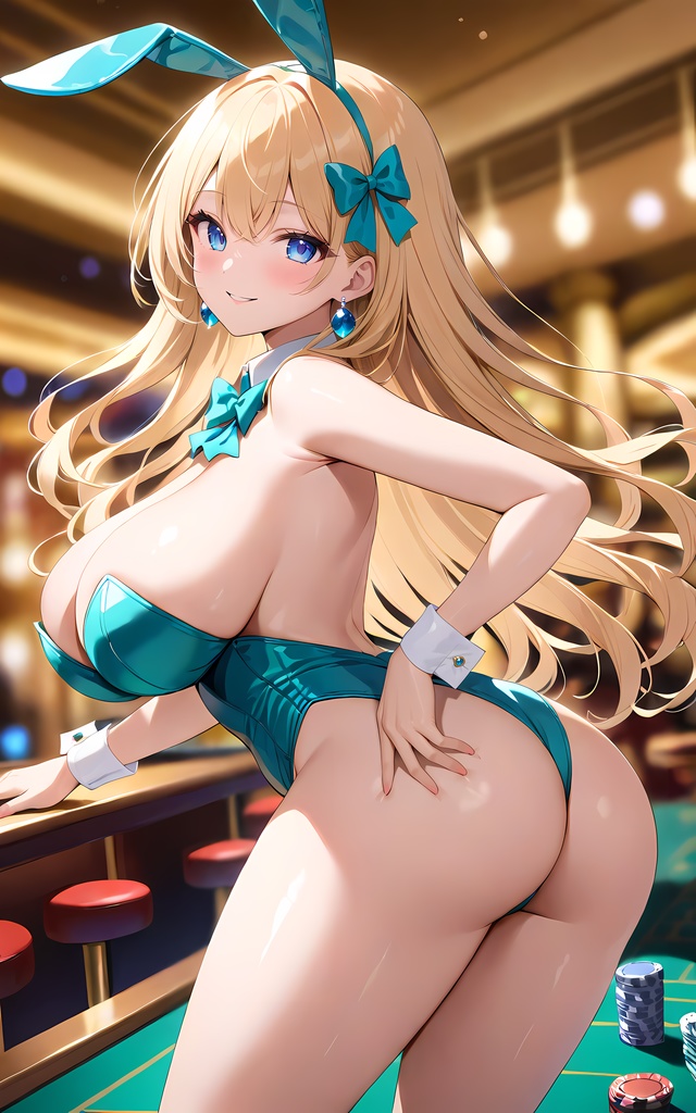 探せ!!カジノの黄金バニーガール AIイラスト集 極選190枚
