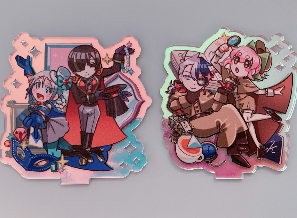 自創作 4周年記念アクリルスタンドB