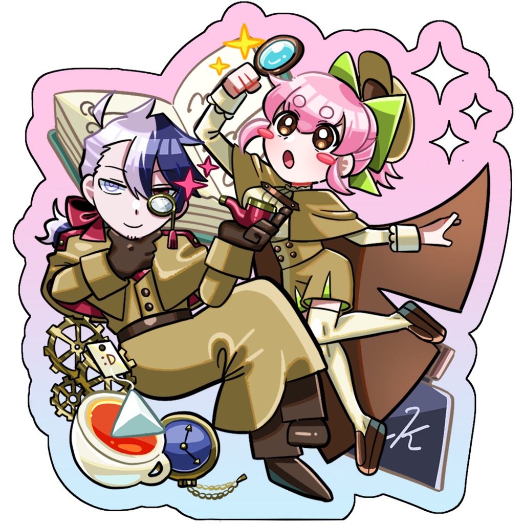 自創作　4周年記念アクリルスタンドB
