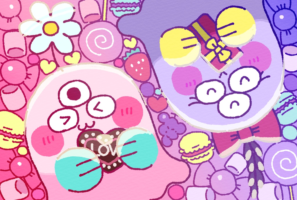 ヌンボベャ星人 ポストカードセット