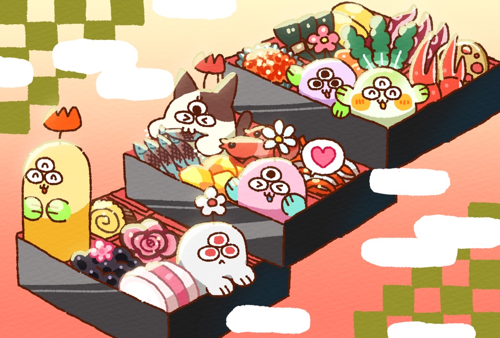 ヌンボベャ星人 ポストカードセット