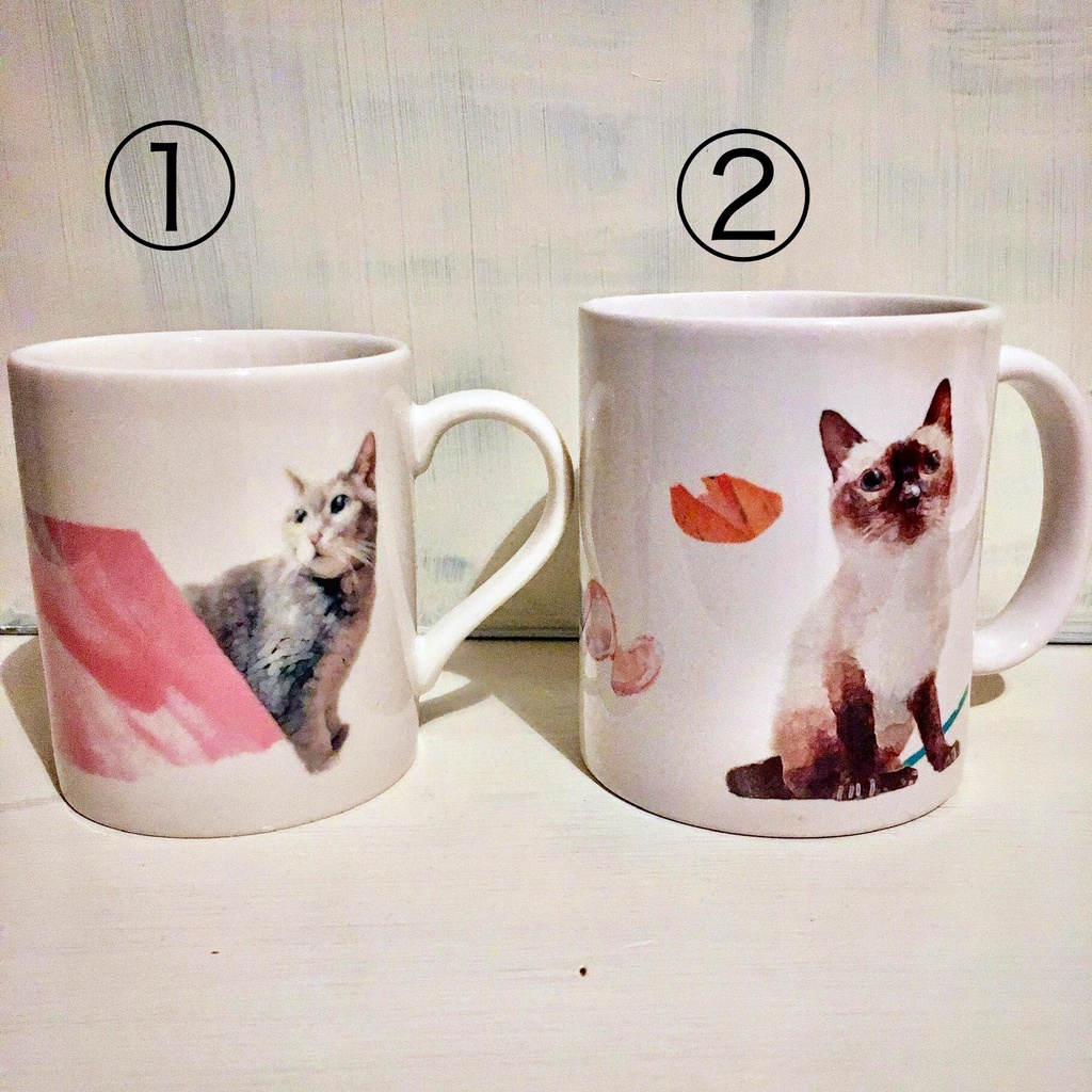 猫マグカップ