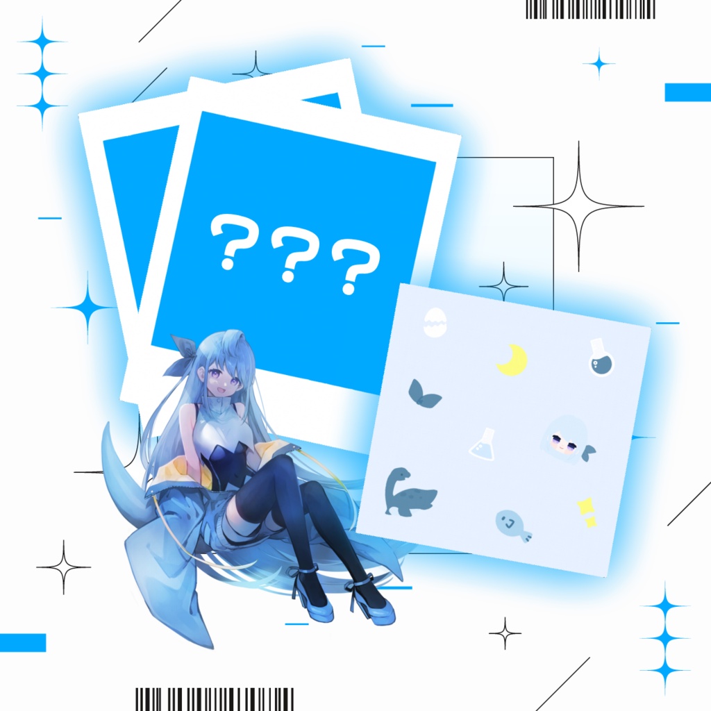 【 受注生産 】デジタルサイン＆箔押しインスタントフォト風カード2種 + 壁紙【 5/31まで 】