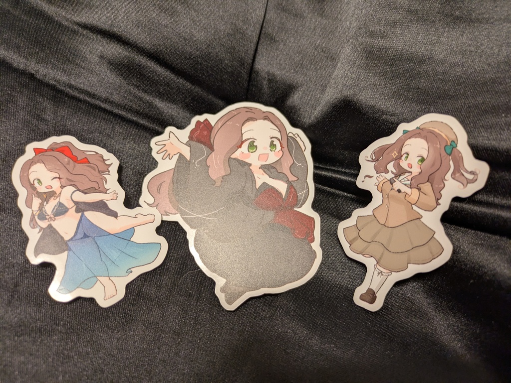 ダイカットステッカー３種セット