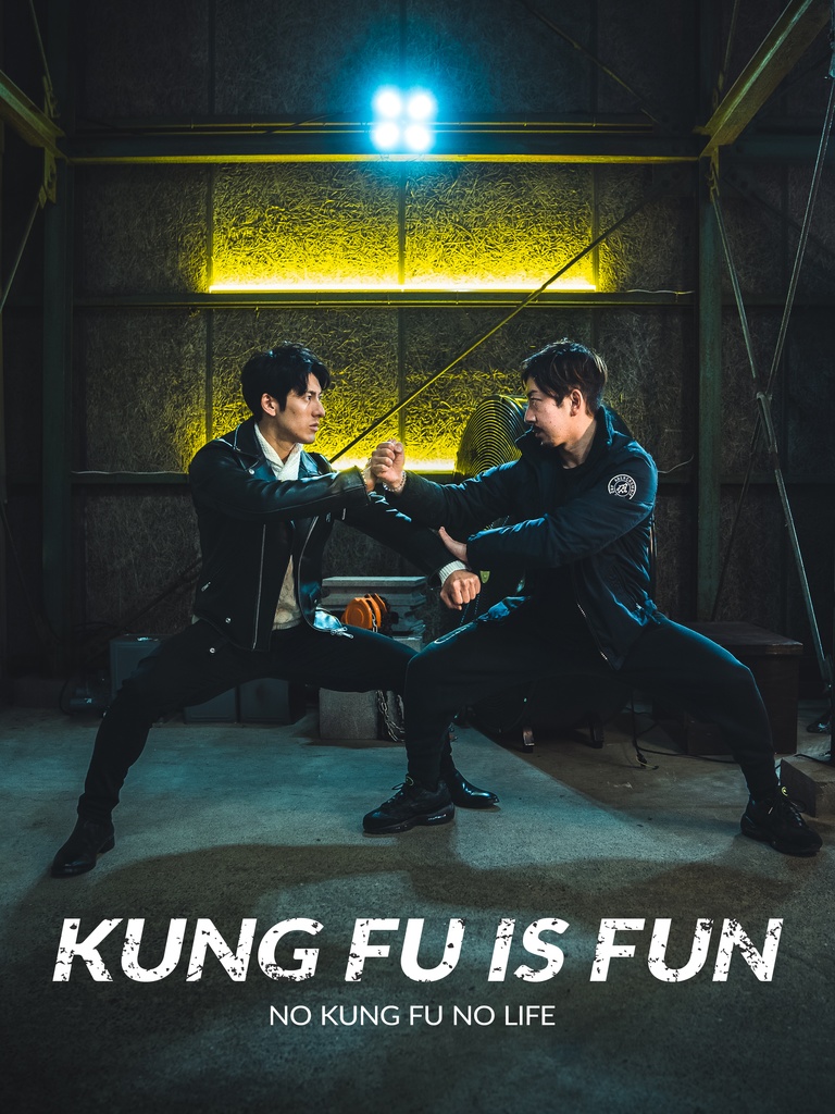 KUNG FU IS FUN -Cinematic action T-shirt-