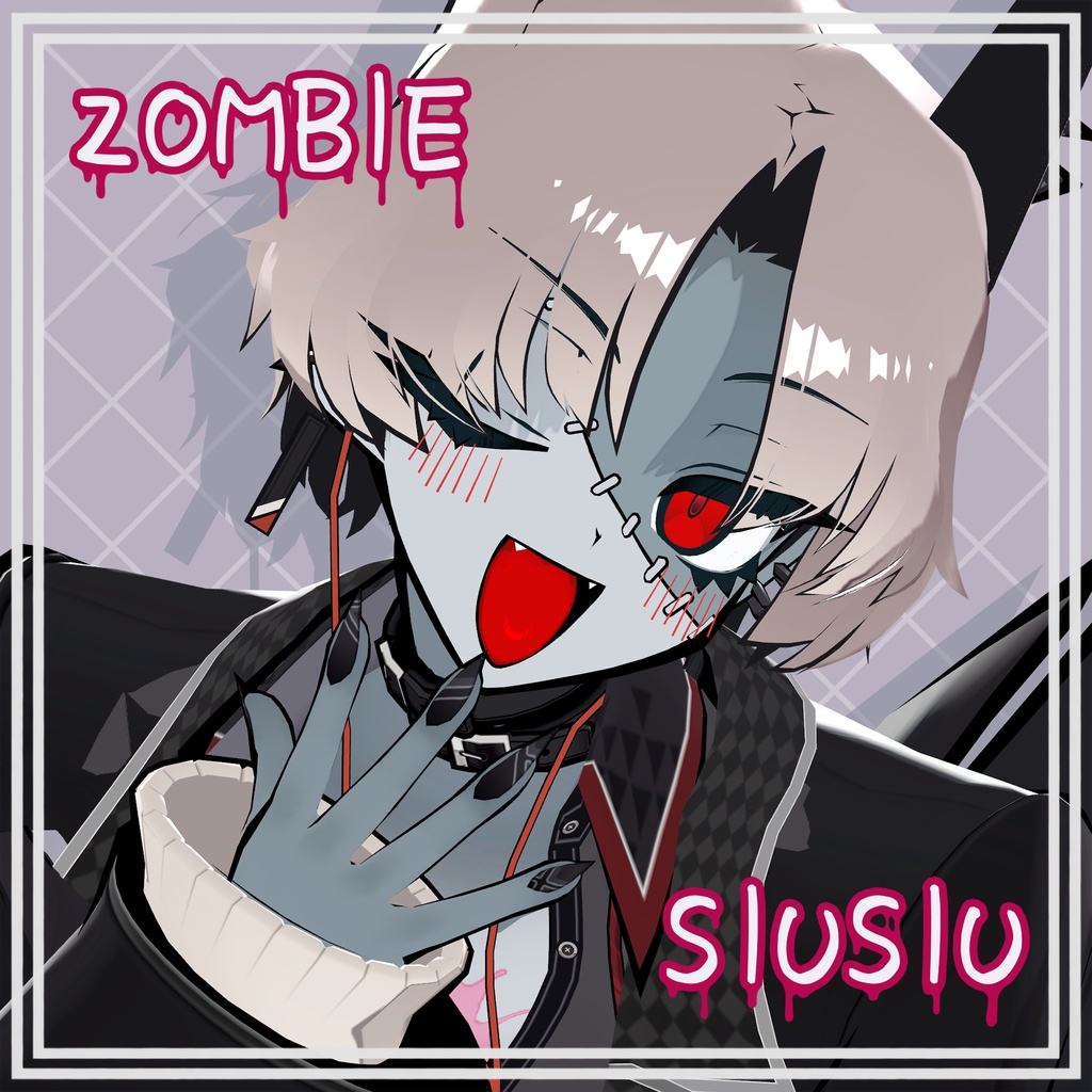 【SIUSIU】ZOMBIE Make&Body Texture