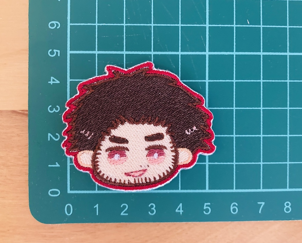 【龍7】ワッペン(アイロン接着用)