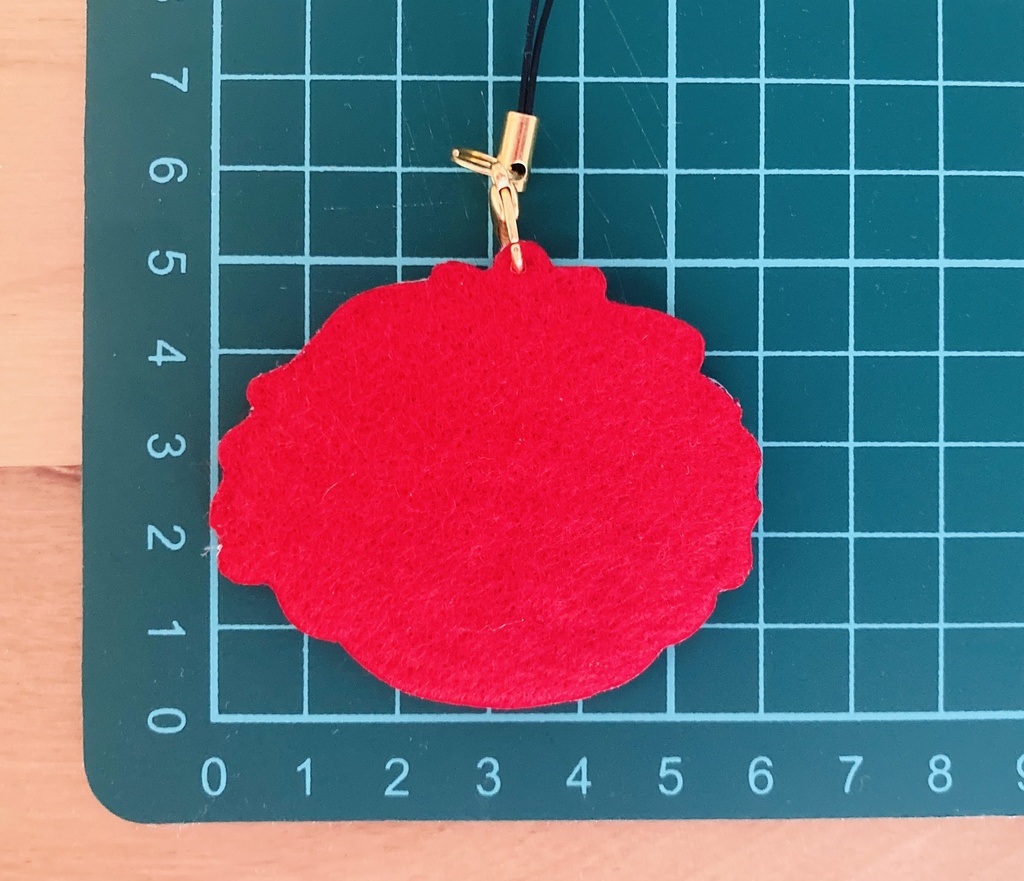 【龍7】刺繍ストラップ