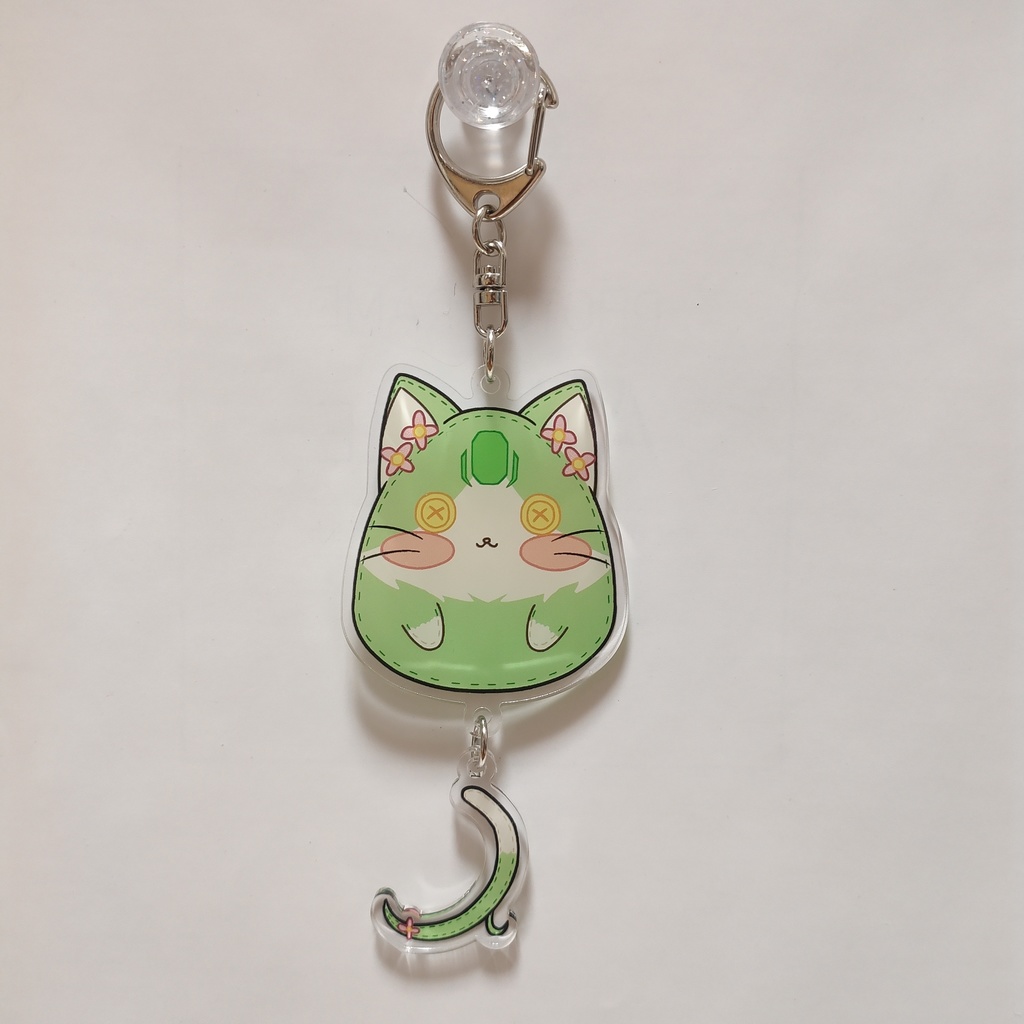 しっぽアクリルキーホルダー