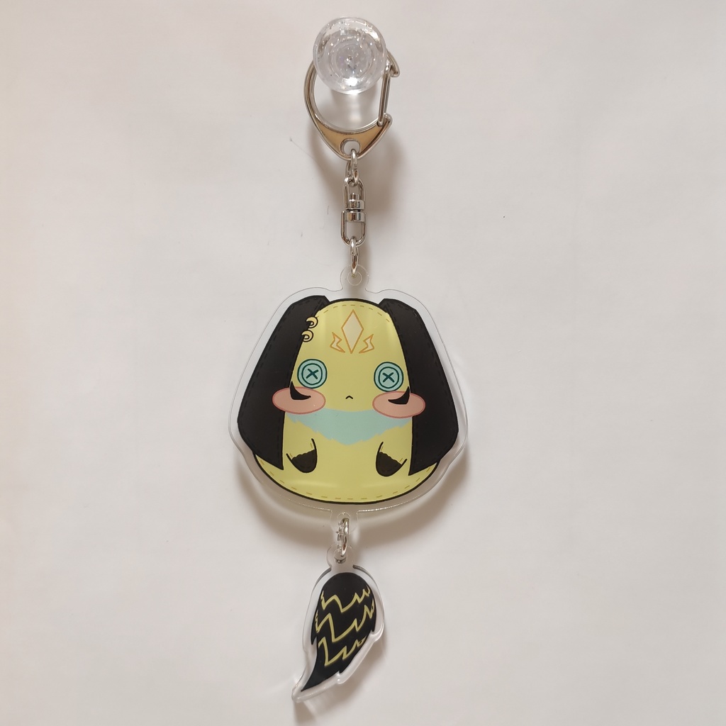 しっぽアクリルキーホルダー
