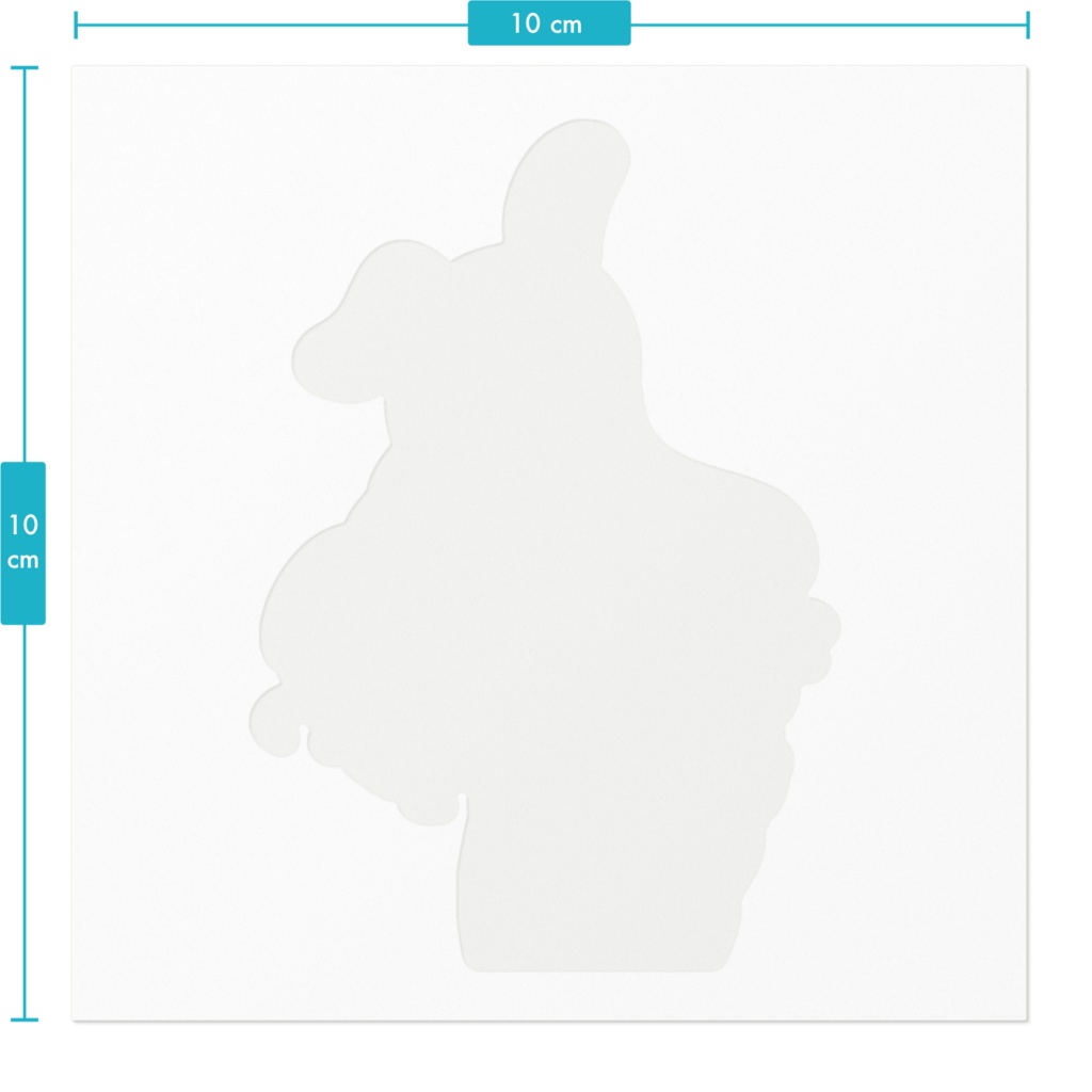 バニー少女ステッカー