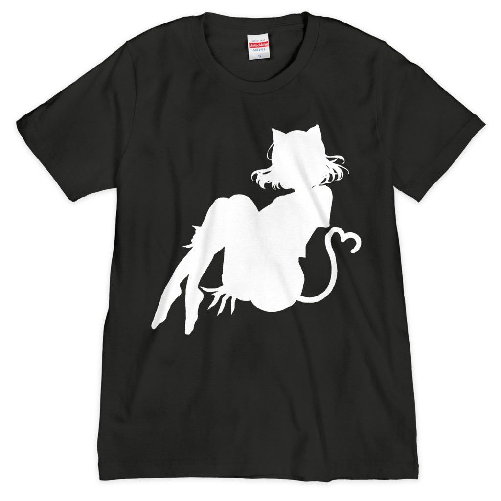 猫少女Tシャツ