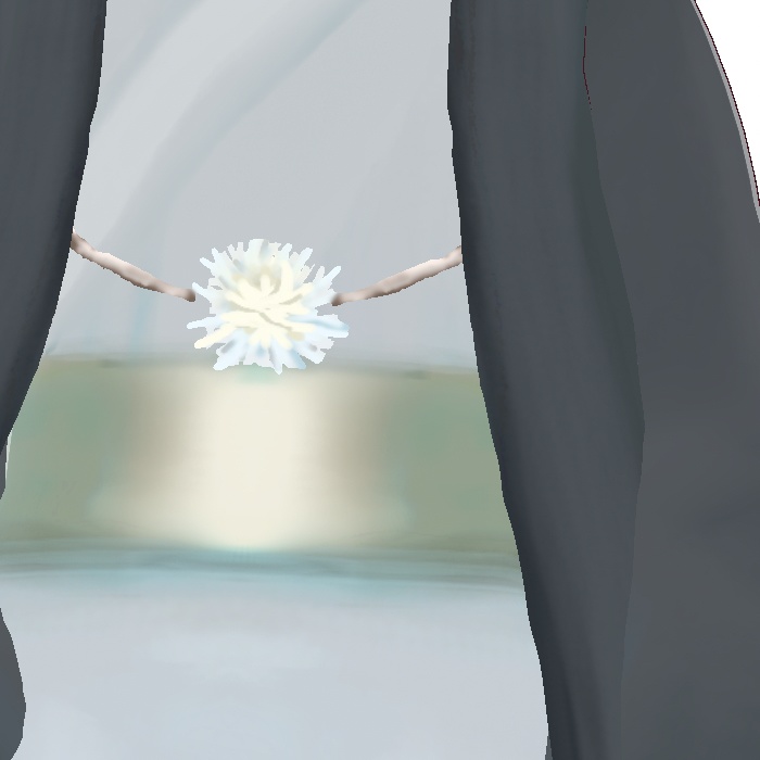 男性着物芦毛馬風【無料Vroid衣装】