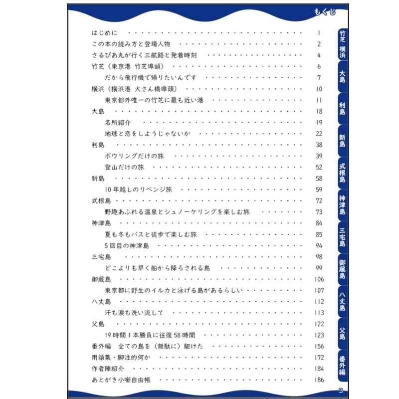 さるびあ丸で島々に行く