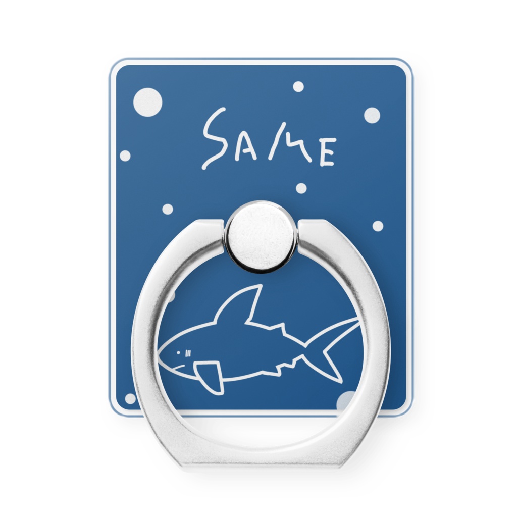 シンプルサメさんスマホリング Jelly Beans Time Booth