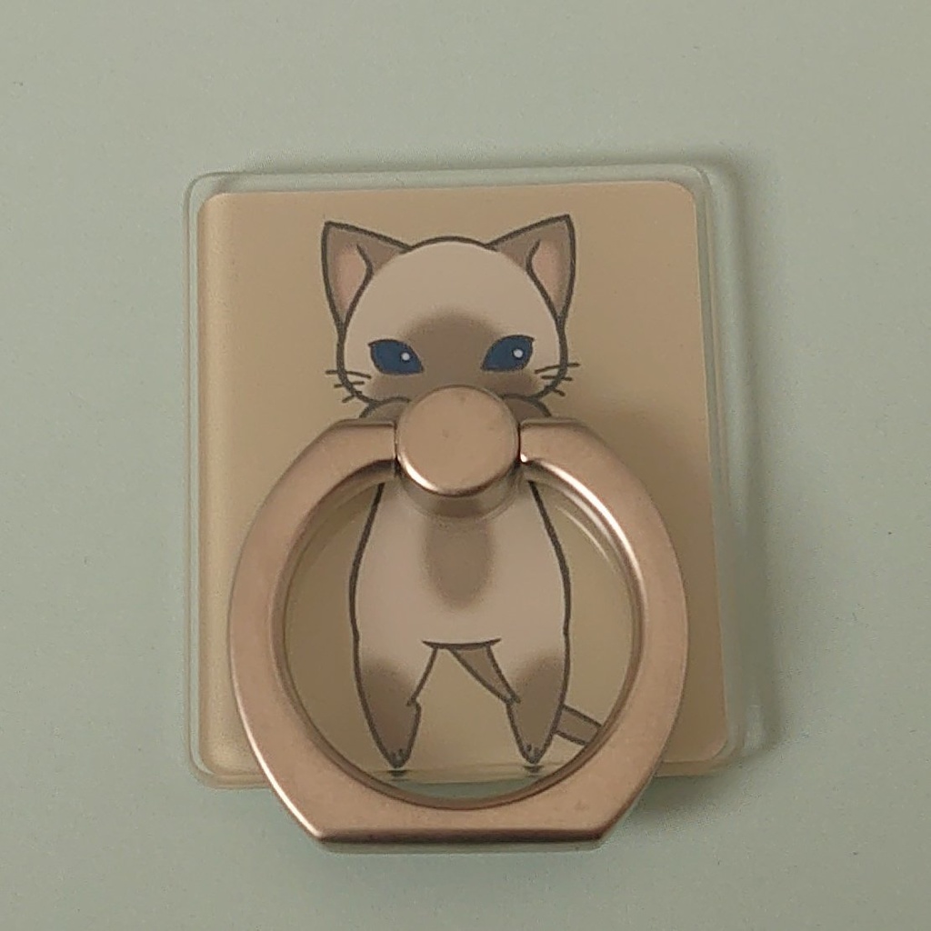スマホねこちゃんリング