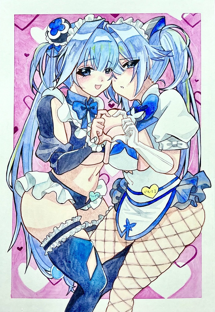 ヘンゼルグレーテル　アナログイラスト原画